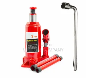 Hydraulic Car Jack for Harrier and Subaru With Wheel Spanner.