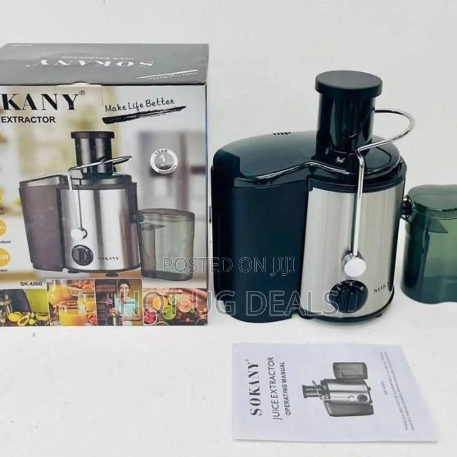 Sokany Electric Juice Extractor Sk-jb-176