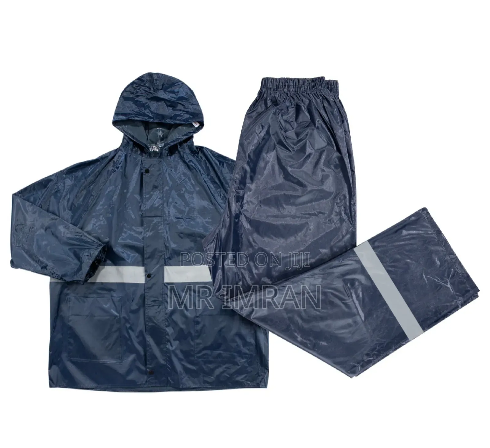 Classic Navy Blue Rain Suit