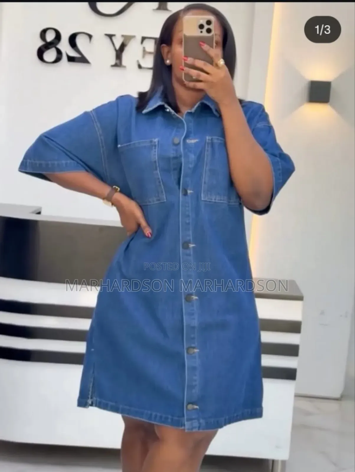 Classy Women Jean Dresses