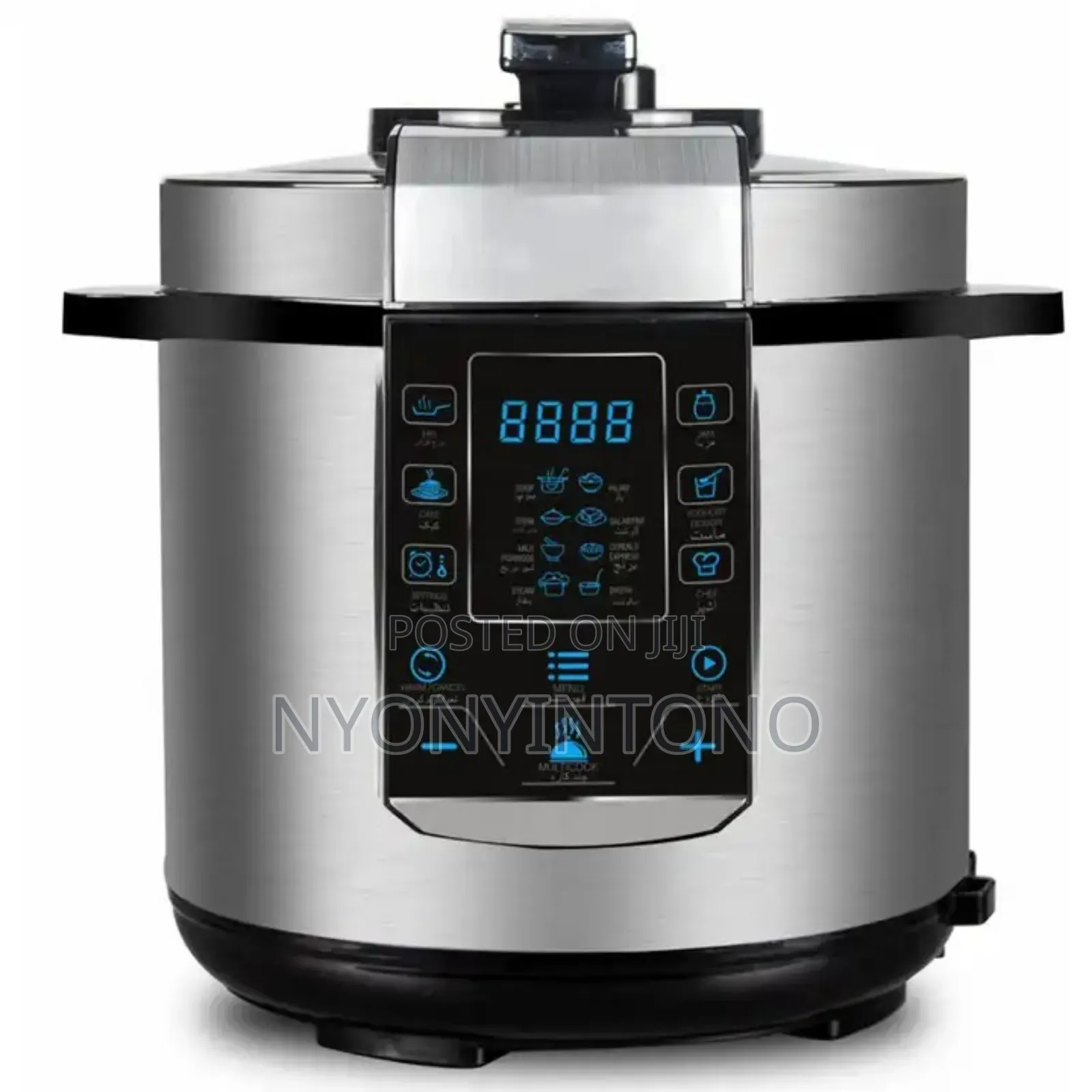 Hm-718 Hoffman 6l Pressure Cooker With Steamer Deep Fryer
