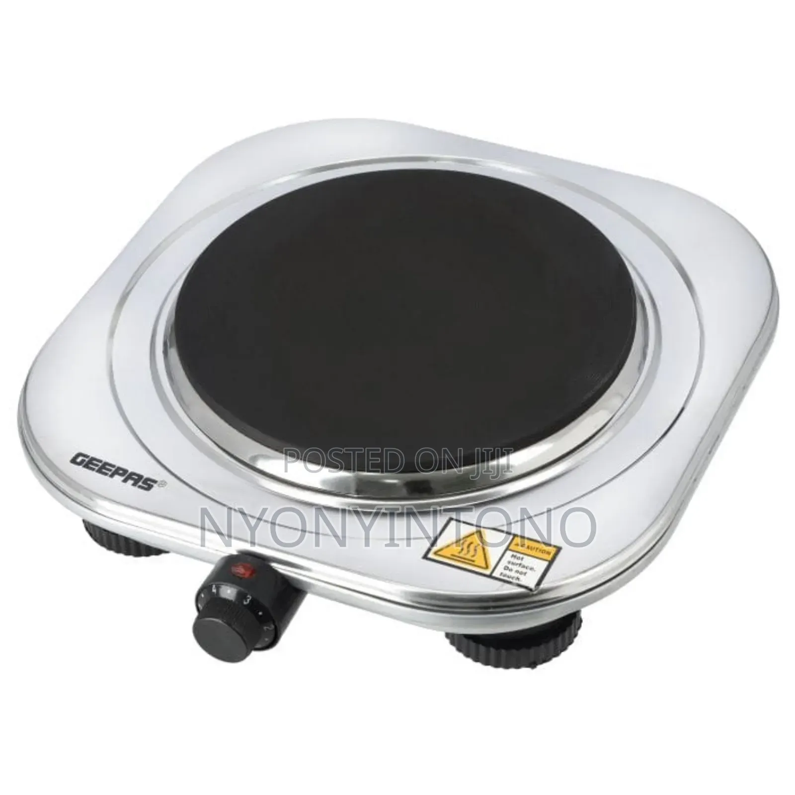 Geepas Stainless Steel Single Solid Hotplate