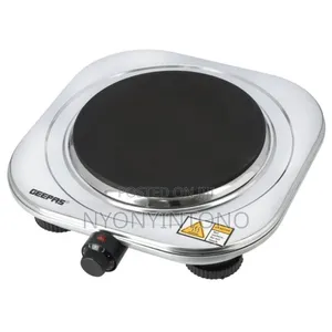 Geepas Stainless Steel Single Solid Hotplate