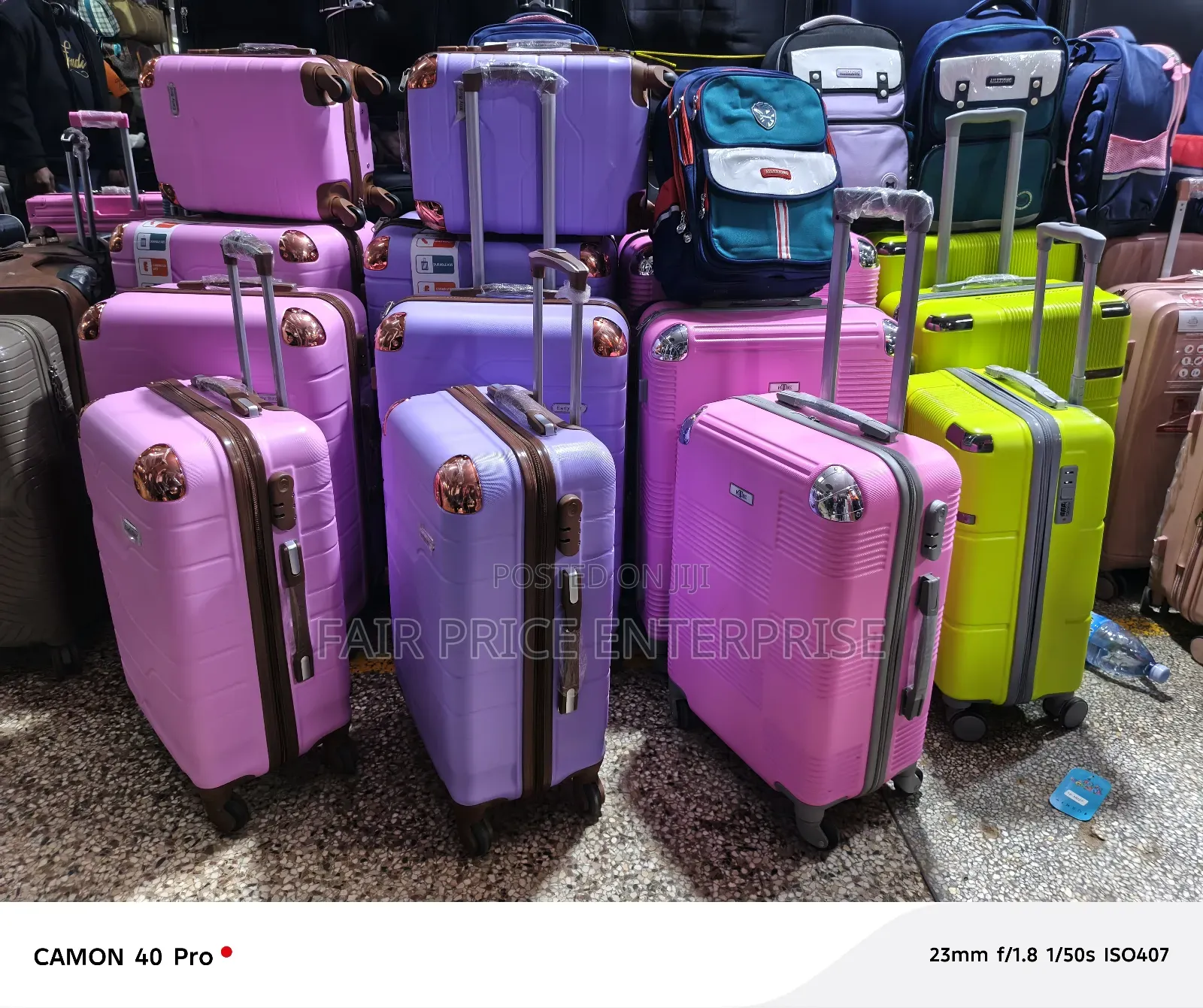 Executive Plastic Suitcases in Sets