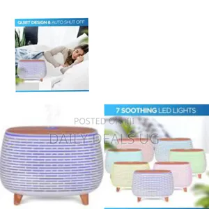 An Ultrasonic Aromatherapy Essential Oil Diffuser and Humidifier