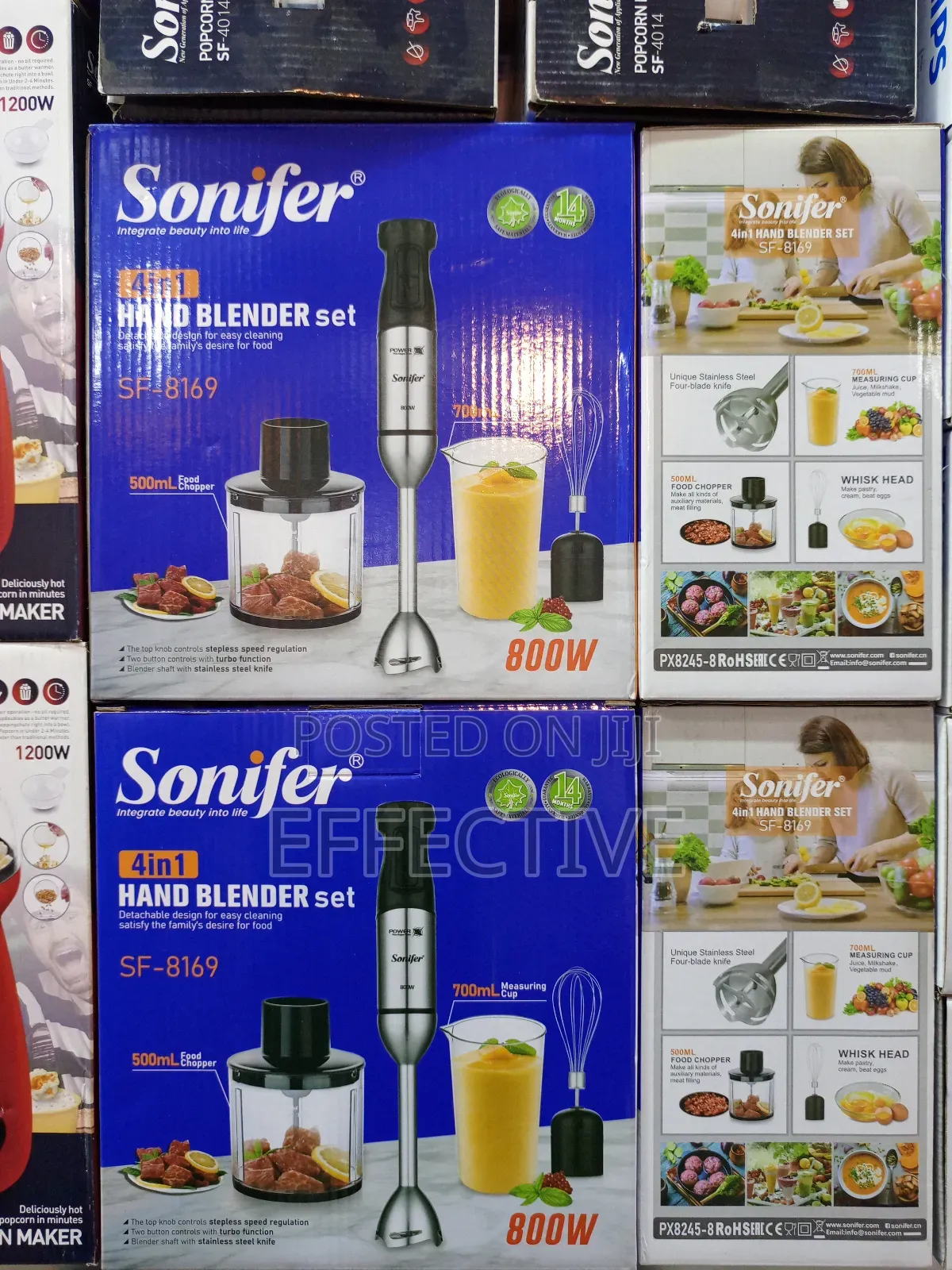 Sonifer 4-in-1 Hand Blender Set.