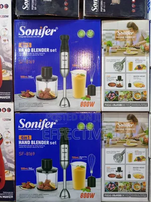 Sonifer 4-in-1 Hand Blender Set.