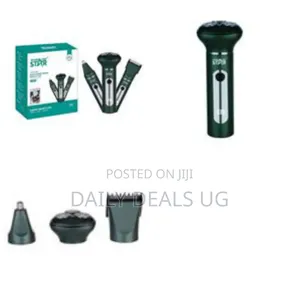 3 in 1 Detachable Magnetic T-Blade Hair Clipper Grooming Set in Green
