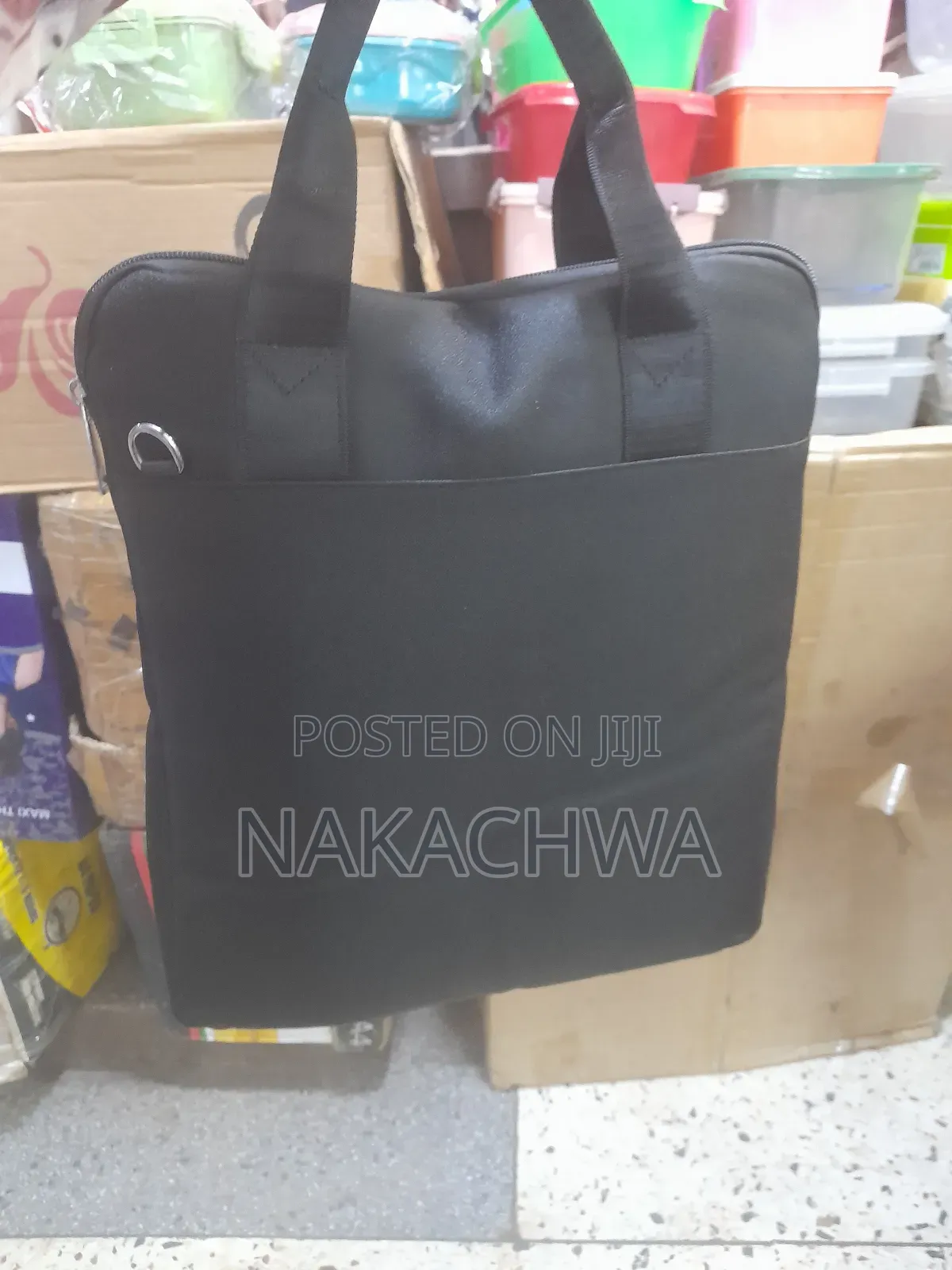 Good Printing Black Bag