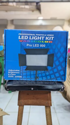 Photo Video Led Light Kit, Specifically the Pro Led 800 Model.