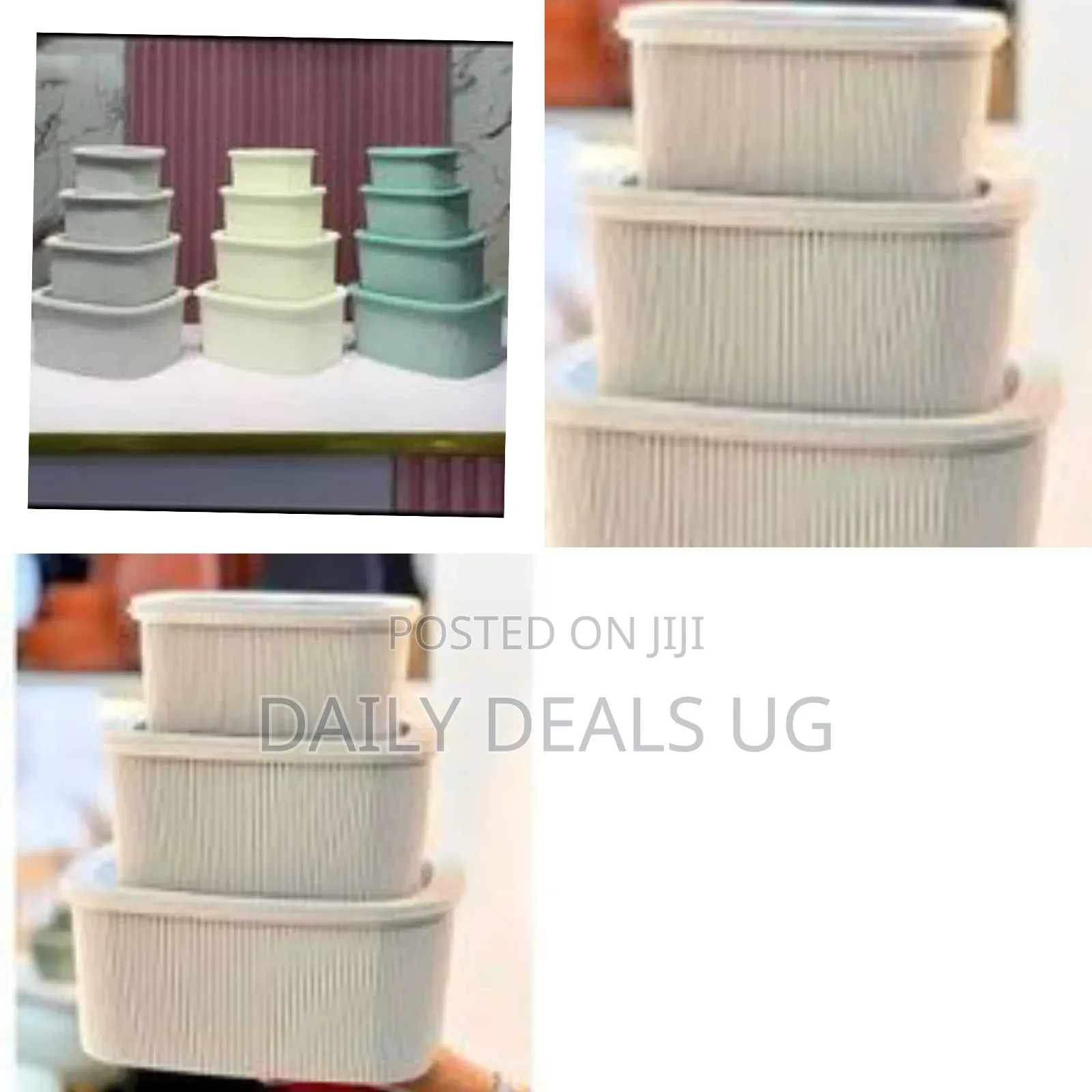 Multipurpose Plastic Storage Containers