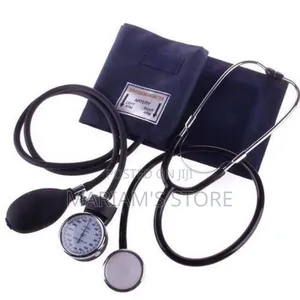 Aneroid Blood Pressure Bp Sphygmomanometer and Stethoscope -