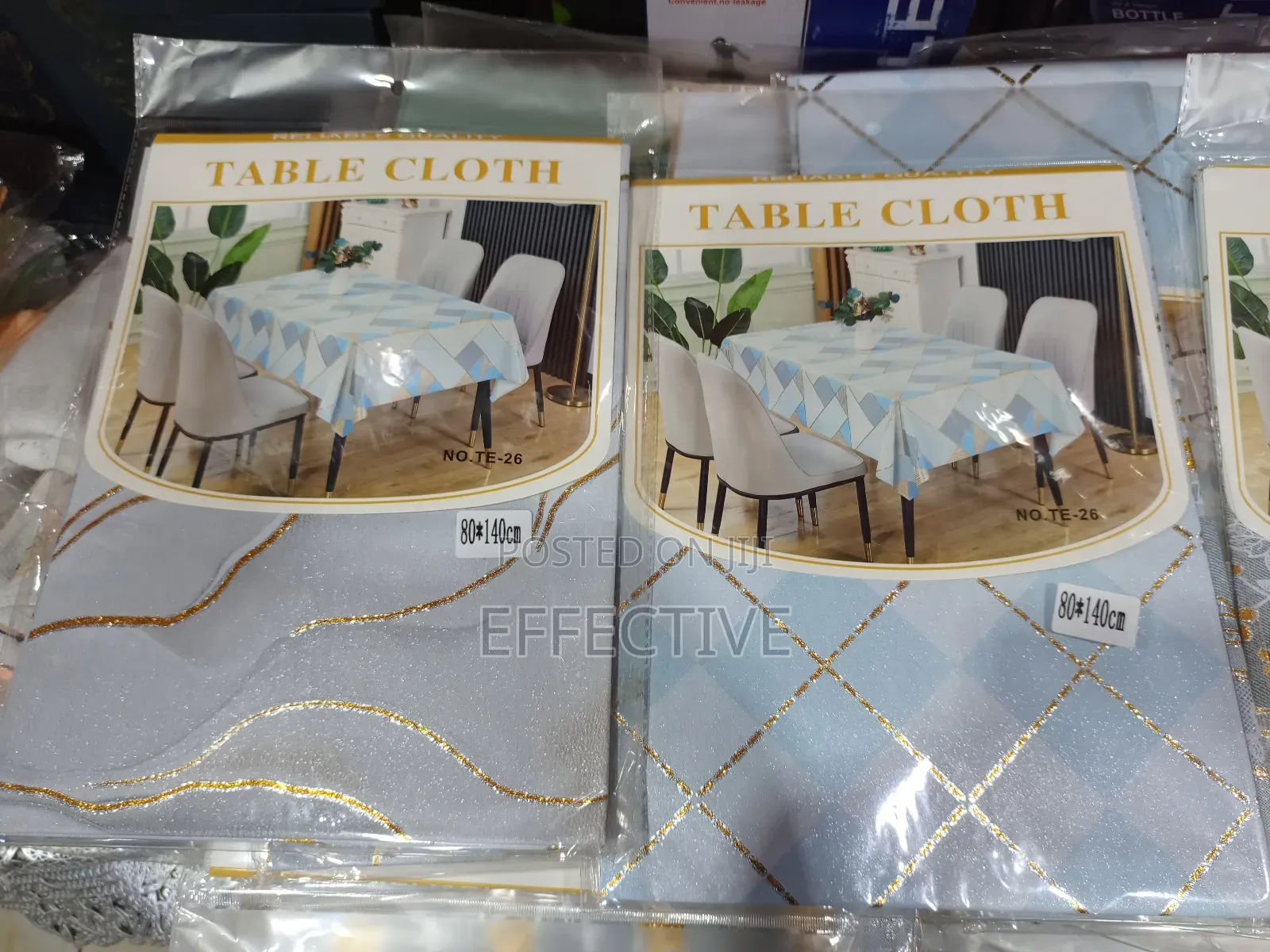 Vinyl Tablecloth Four Seater.
