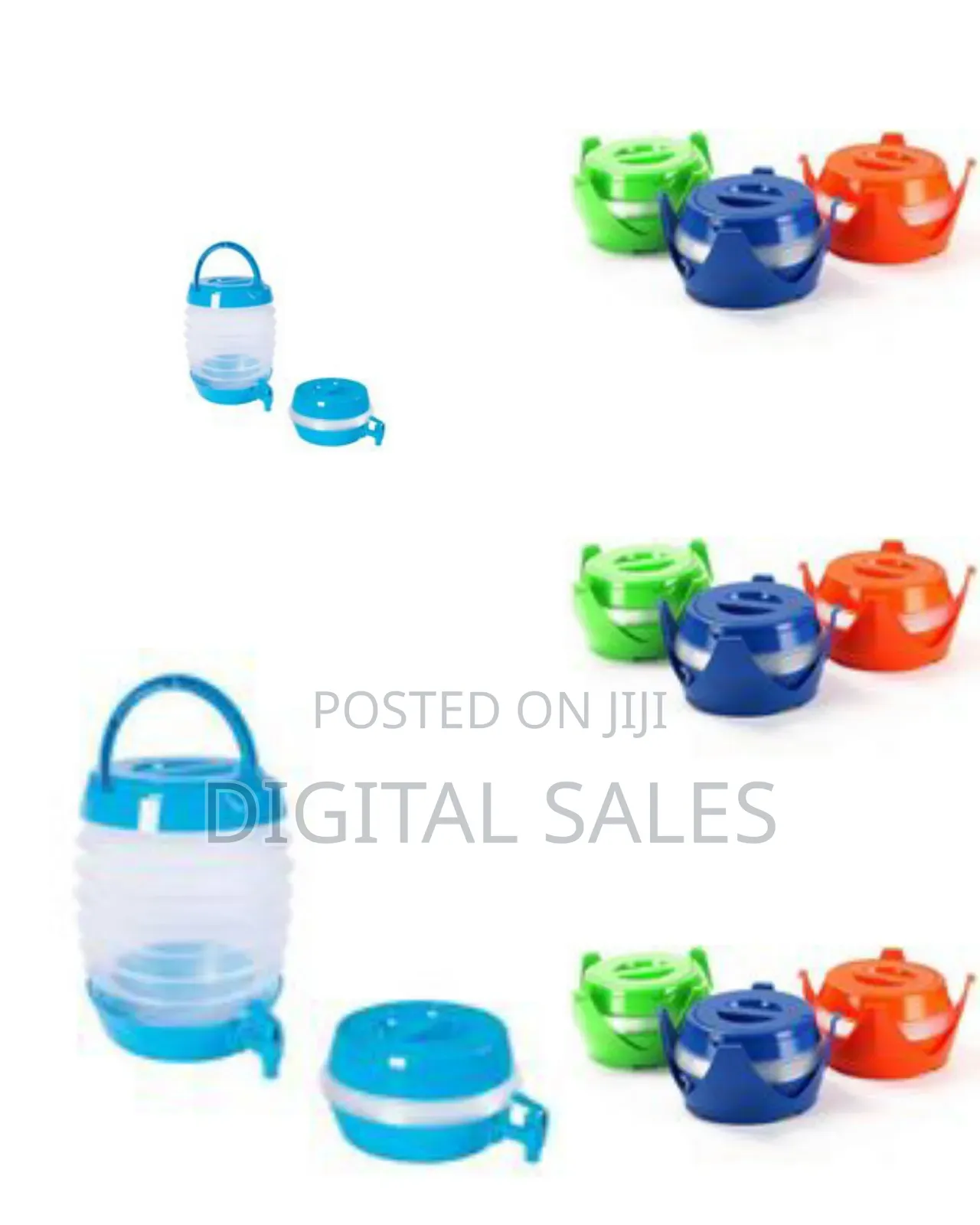 9l Collapsible Juice Beverage Dispenser Tub Water Container