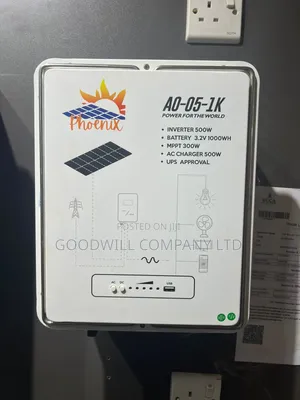 500w Phoenix All in One Solar System / 500w Power Station/Power Bank