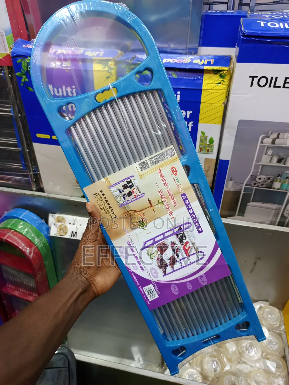 Foho Brand Multipurpose Foldable Shoe Rack.