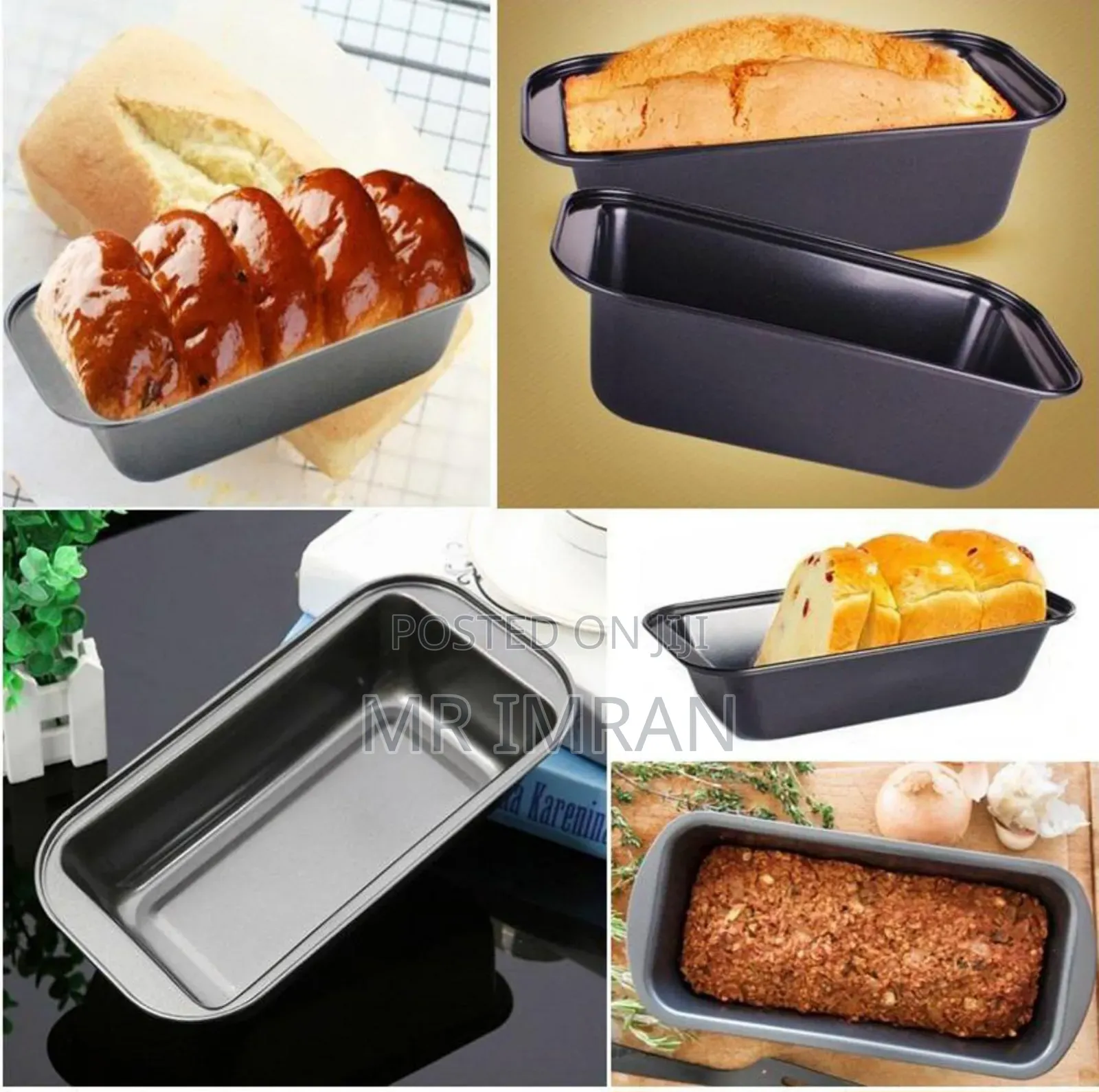 Carbon Steel Non-Stick Bread Loaf Baking Pan.