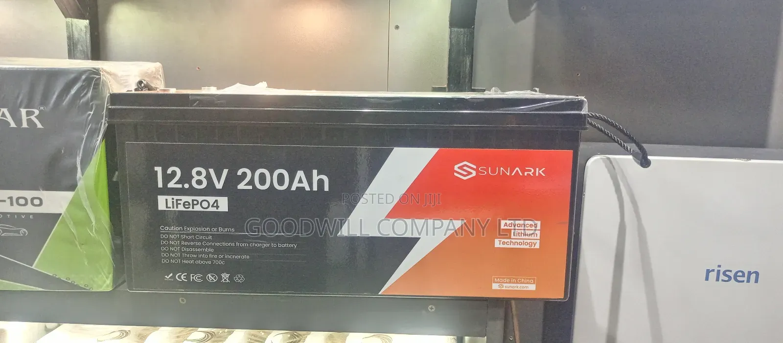 12v 200ah Sunark Lifepo4 Lithium Battery