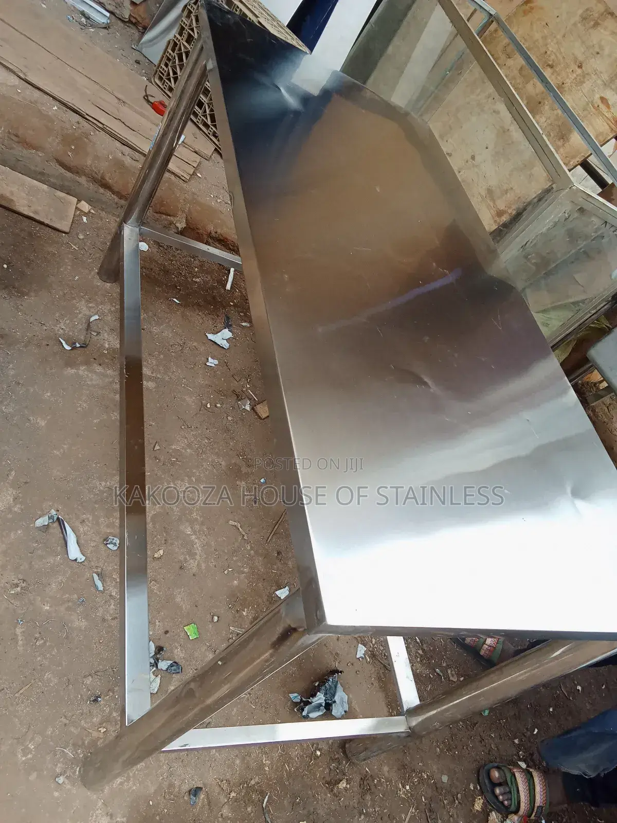 Restaurant Working Table Stainless