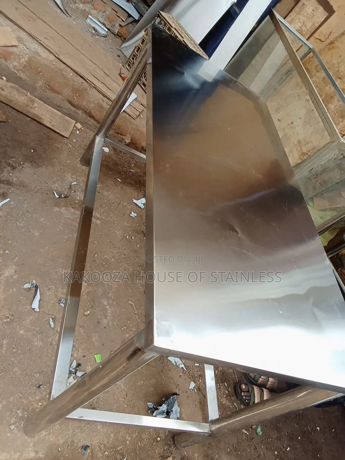 Restaurant Working Table Stainless