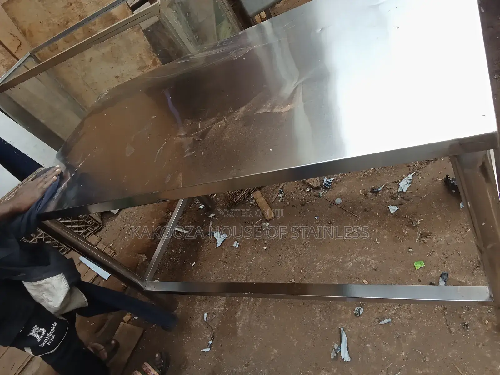 Restaurant Working Table Stainless