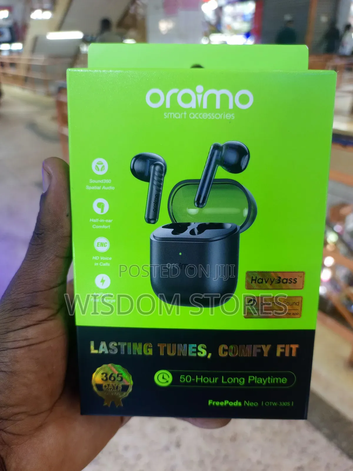 Oraimo Freepods Neo True Wireless Earbuds.