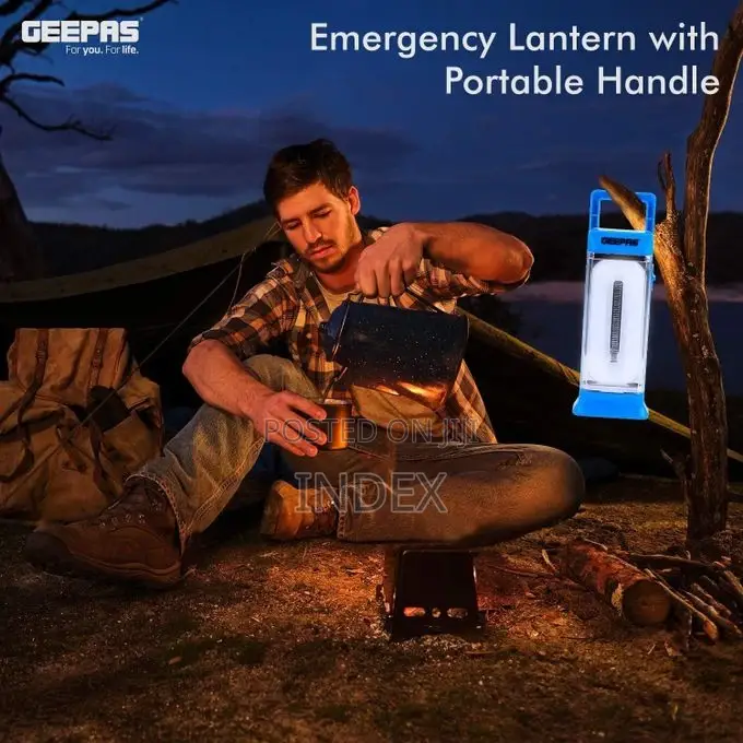Geepas Rechargeable Led Emergency Lantern - Multicolor