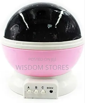 Led Night Light Moon And Star Rotating Sky Cover Projector