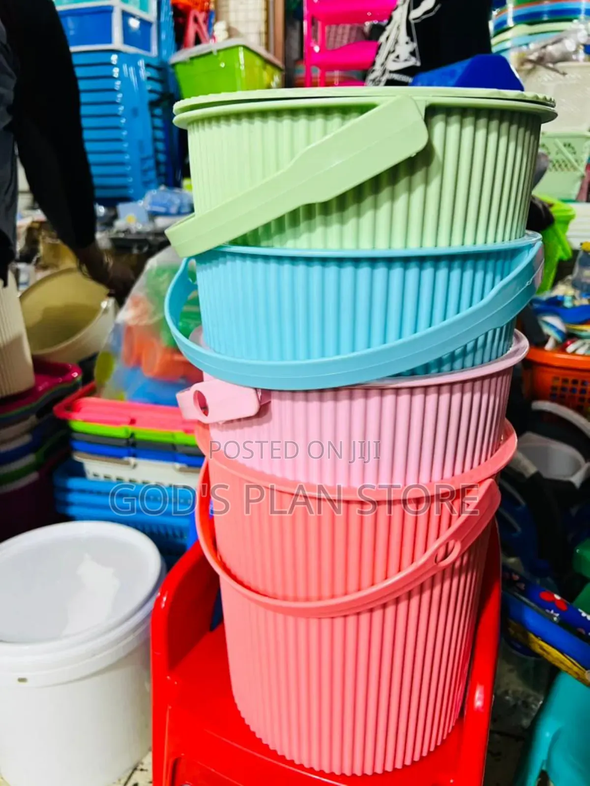 Household 8litres Plastic Buckets Plastic Buckets