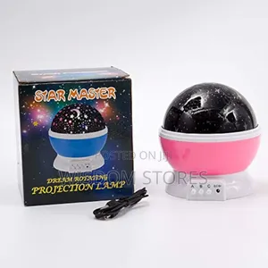 Led Night Light Moon And Star Rotating Sky Cover Projector