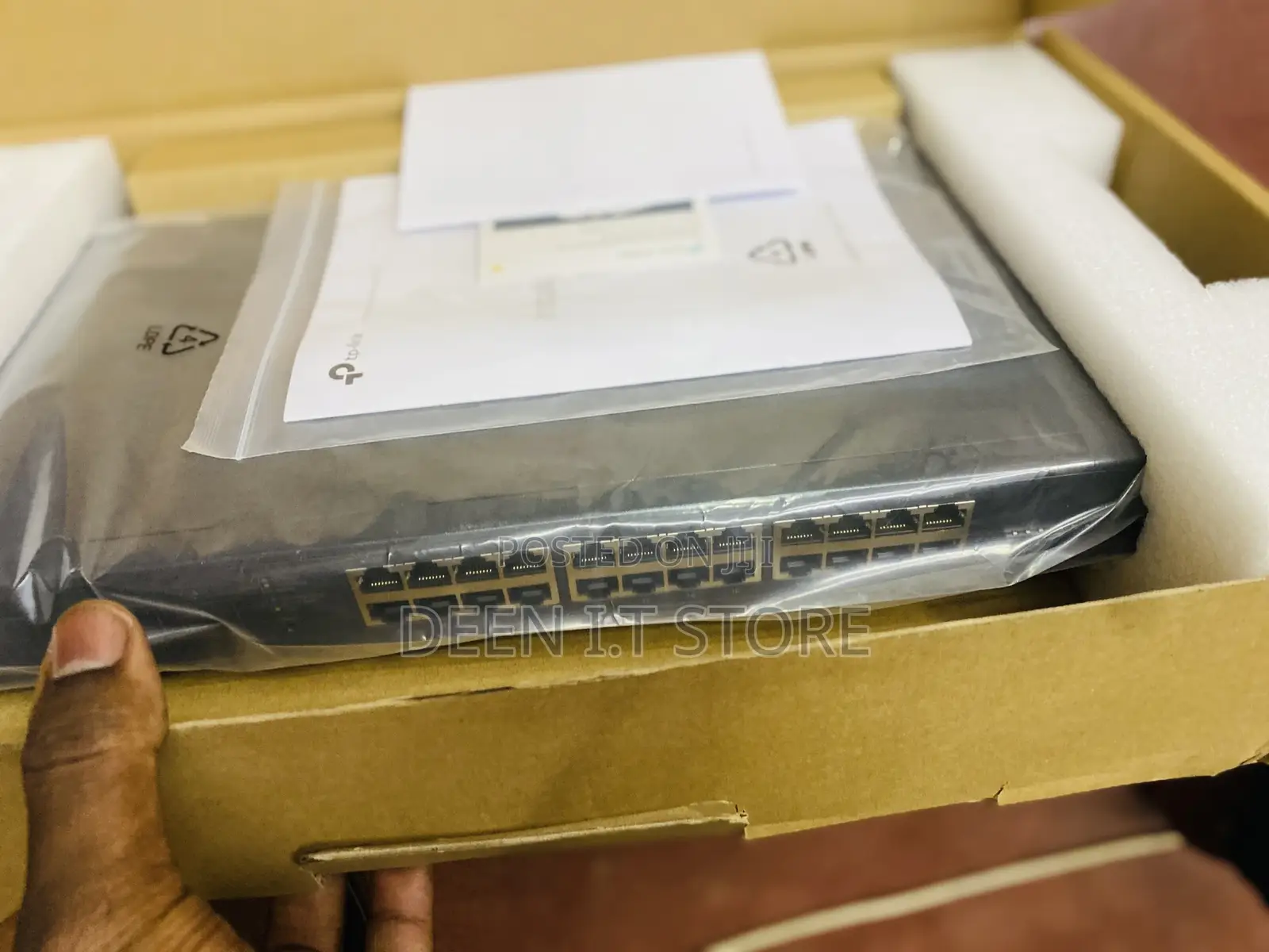 Tp-Link Jetstream 28-Port Gigabit Smart Switch With 24-Port Poe+