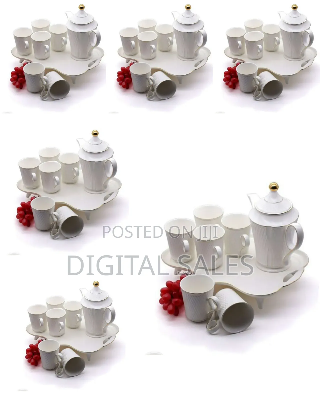 8 Piece Tea/Coffee Cups Set