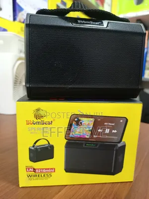 A Boombest Ln-6216mini Wireless Portable Speaker.