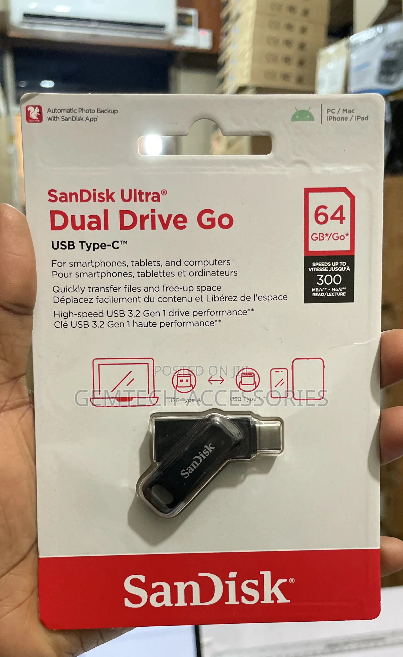 64gb Otg Type C Flash