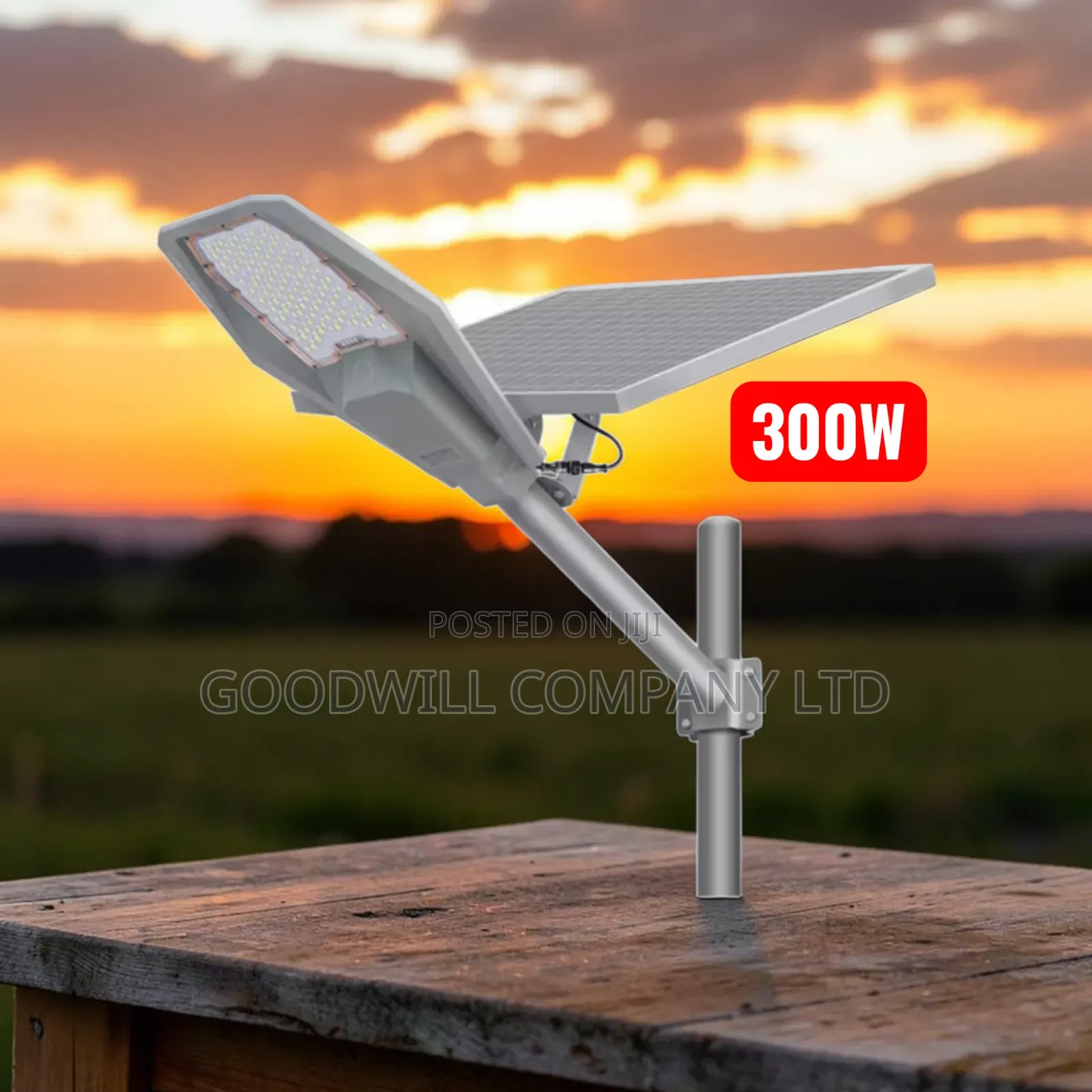 300w Allstar Solar Street Light With Separate Panel