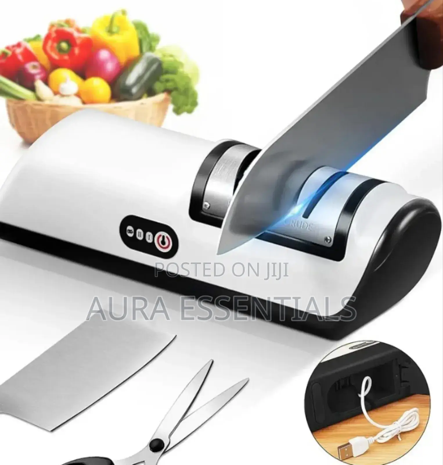 Cordless Electric Knife Sharpener