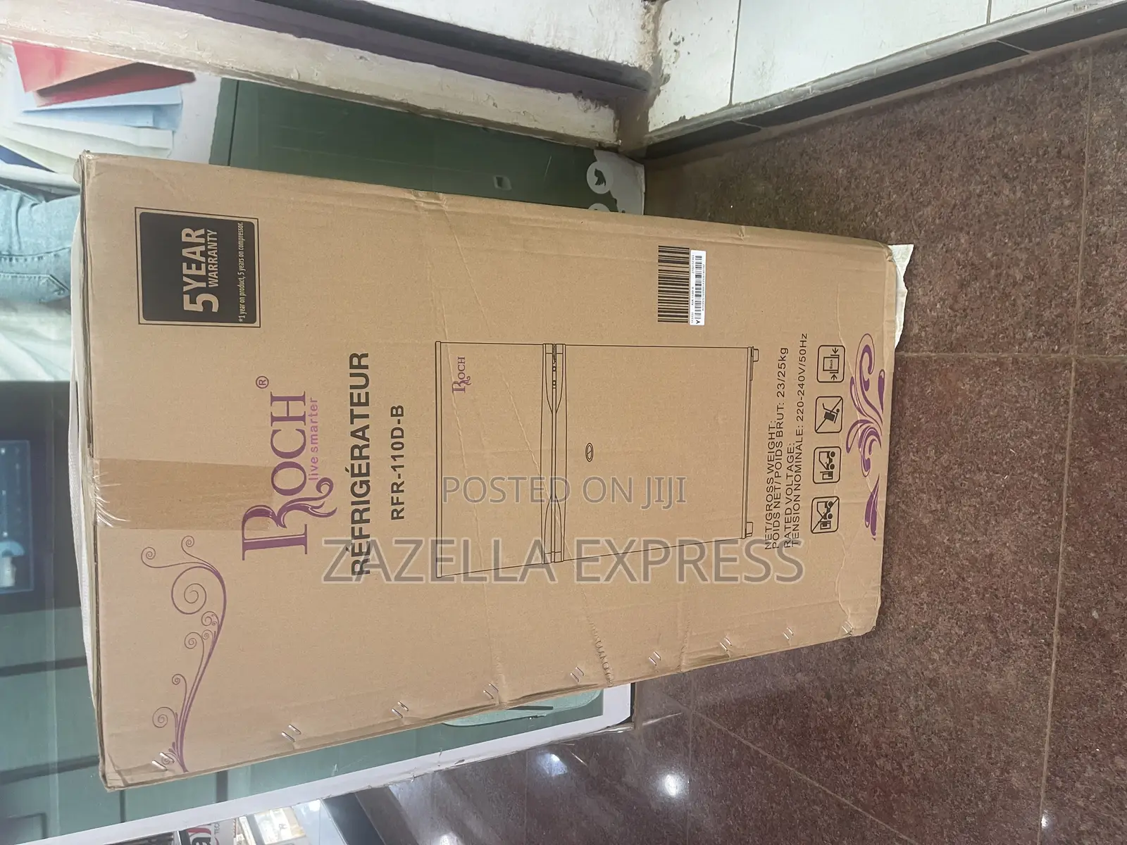 Rochi 110l Double Door Refrigerator