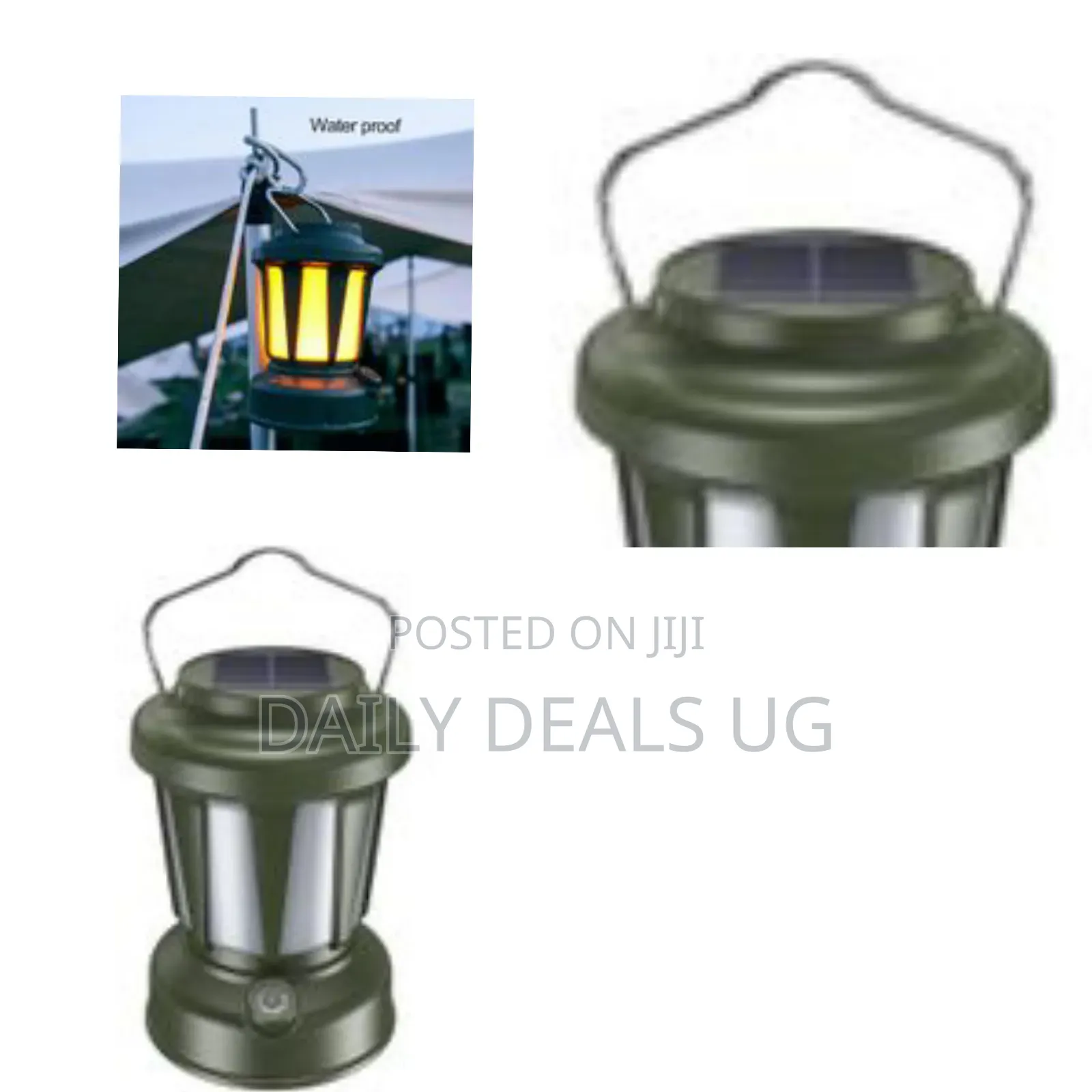 Portable Solar-Rechargeable Led Camping Lantern