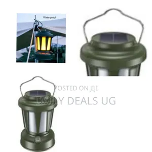 Portable Solar-Rechargeable Led Camping Lantern