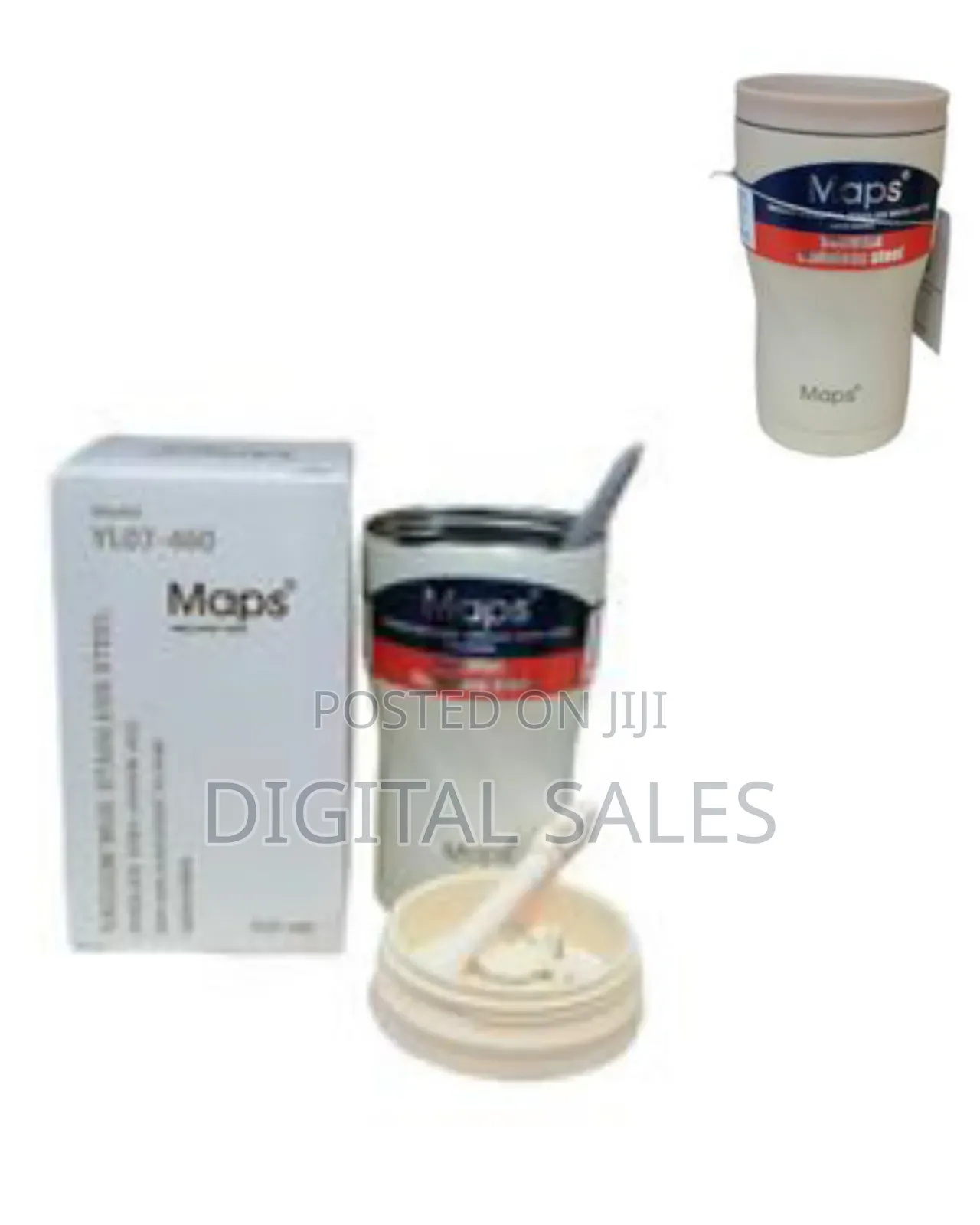 460ml Ceramic Travel Mug, Double Wall Insulated Thermo Coffee Mug