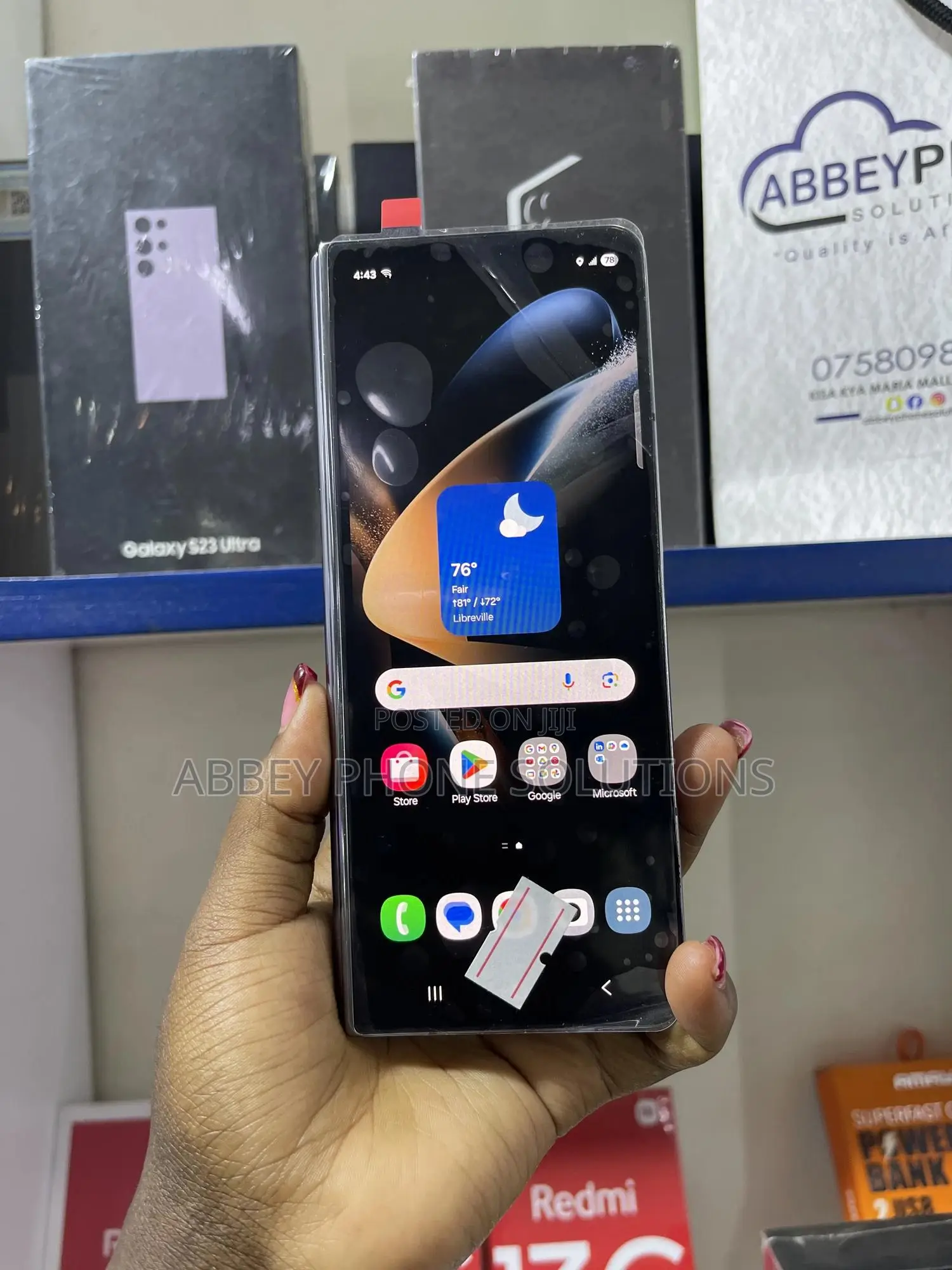 Samsung Galaxy Z Fold4 512 GB Blue