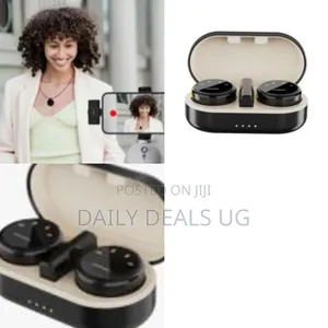 Porodo Wireless Lavalier Microphone Set