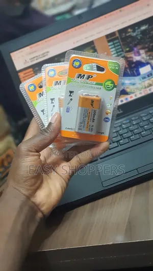Multiple Power (Mp) 9v Rechargeable Batteries