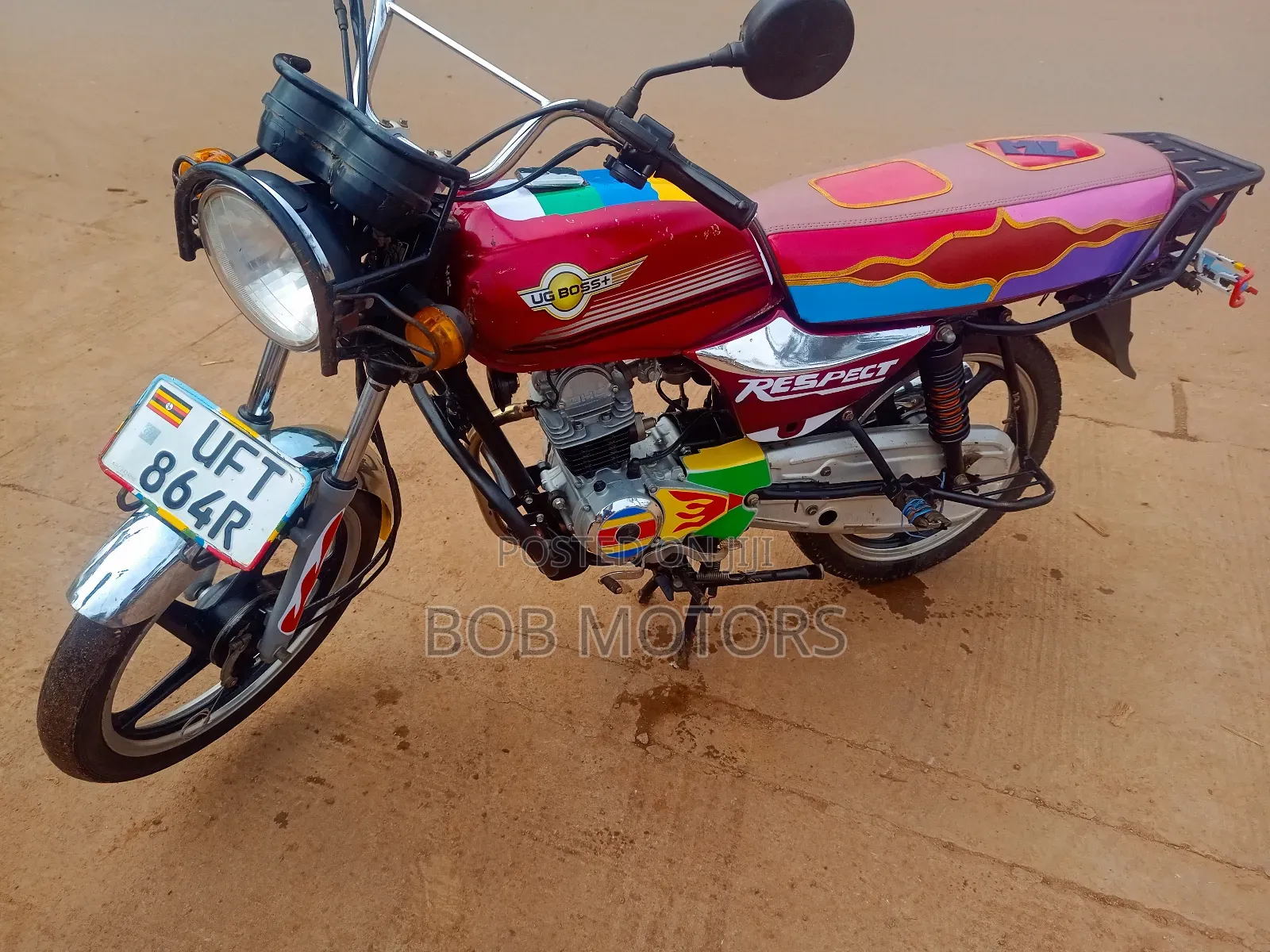 Bajaj Boxer 2024 Red