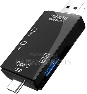 3in 1 Type C Usb T Micro Usb Otg Card Reader