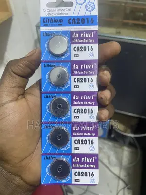 Lithium Cr 2016 Battery 3v