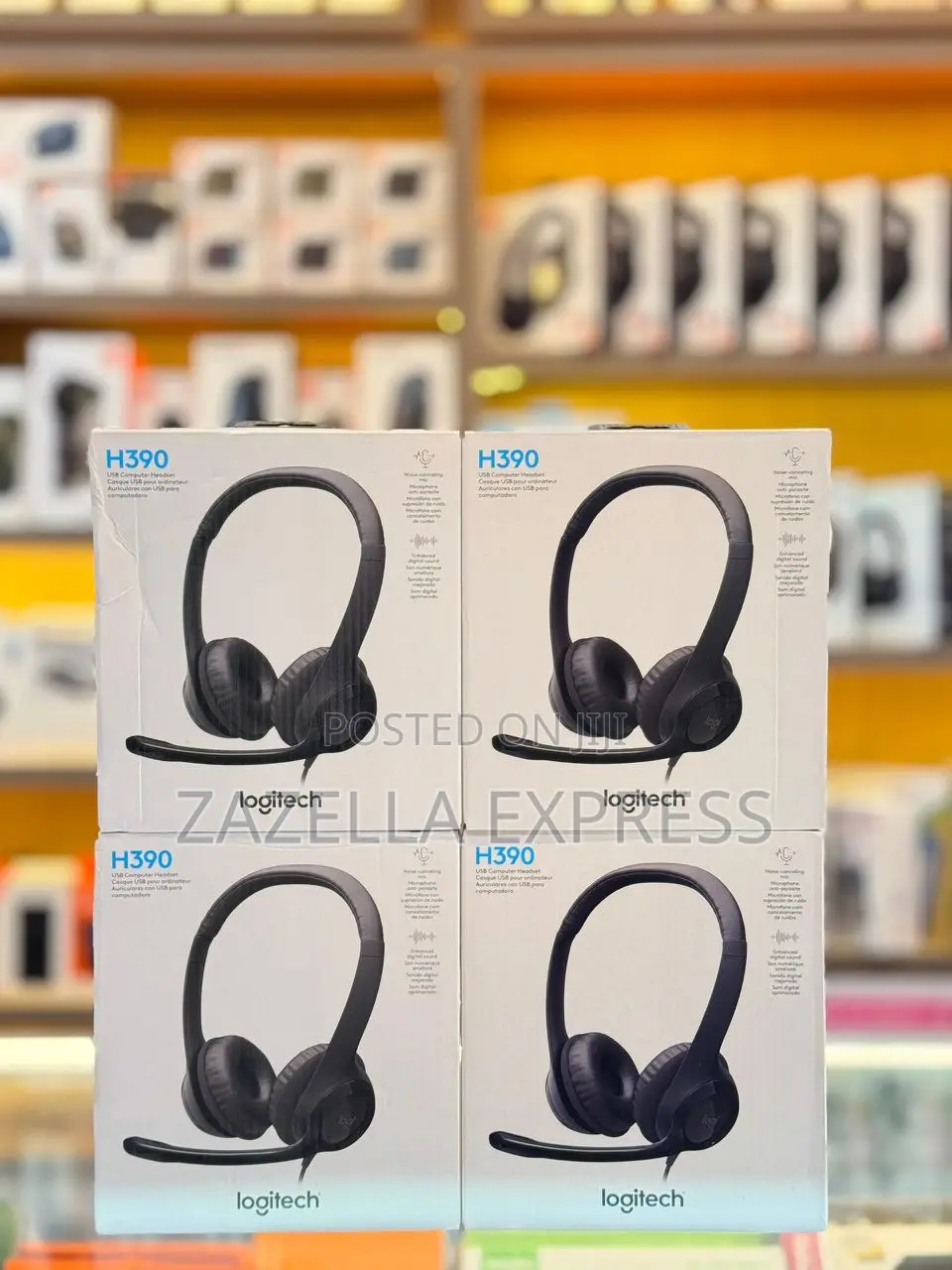 Logitech H390 Headset Usb Computer Headset/Call Centre