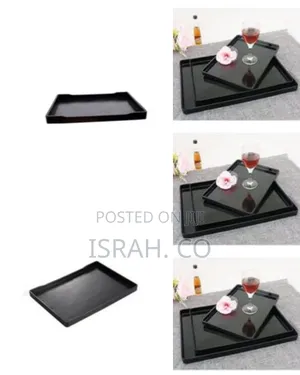 3 Pieces of Melamine Dinner Serving Trays