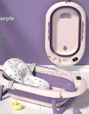 Foldable Baby Bath Tub With Intelligent Temperature Sensor