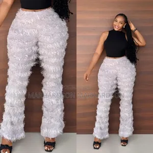 Comfortable Feathered Pants